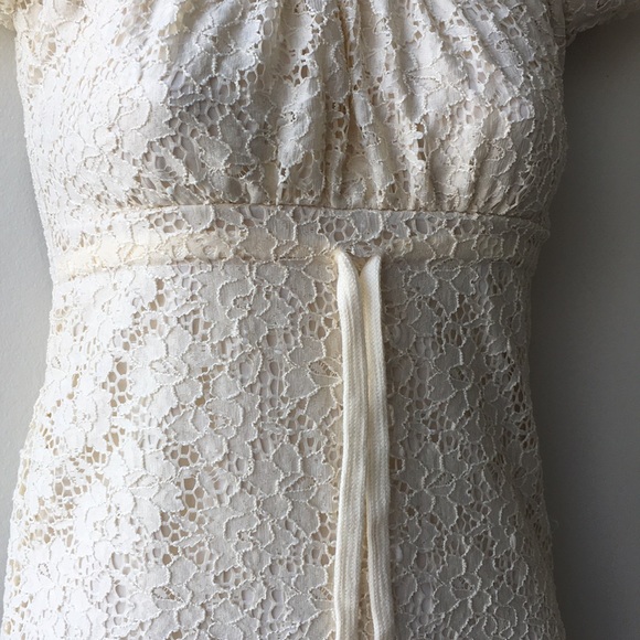 💖Lace bodycon off shoulder ruffle sexy cute Dress - Picture 4 of 14